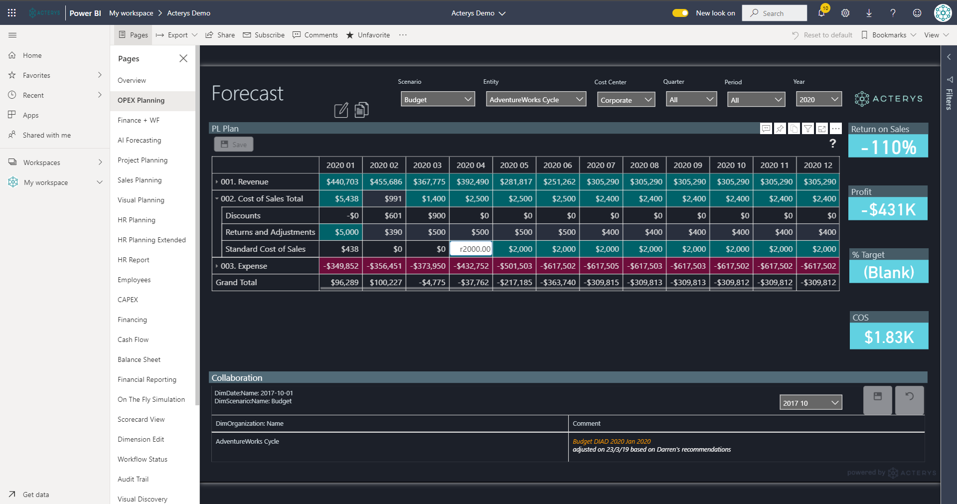 Conditional Formatting, Comment Markers, Custom Aggregations in Power BI